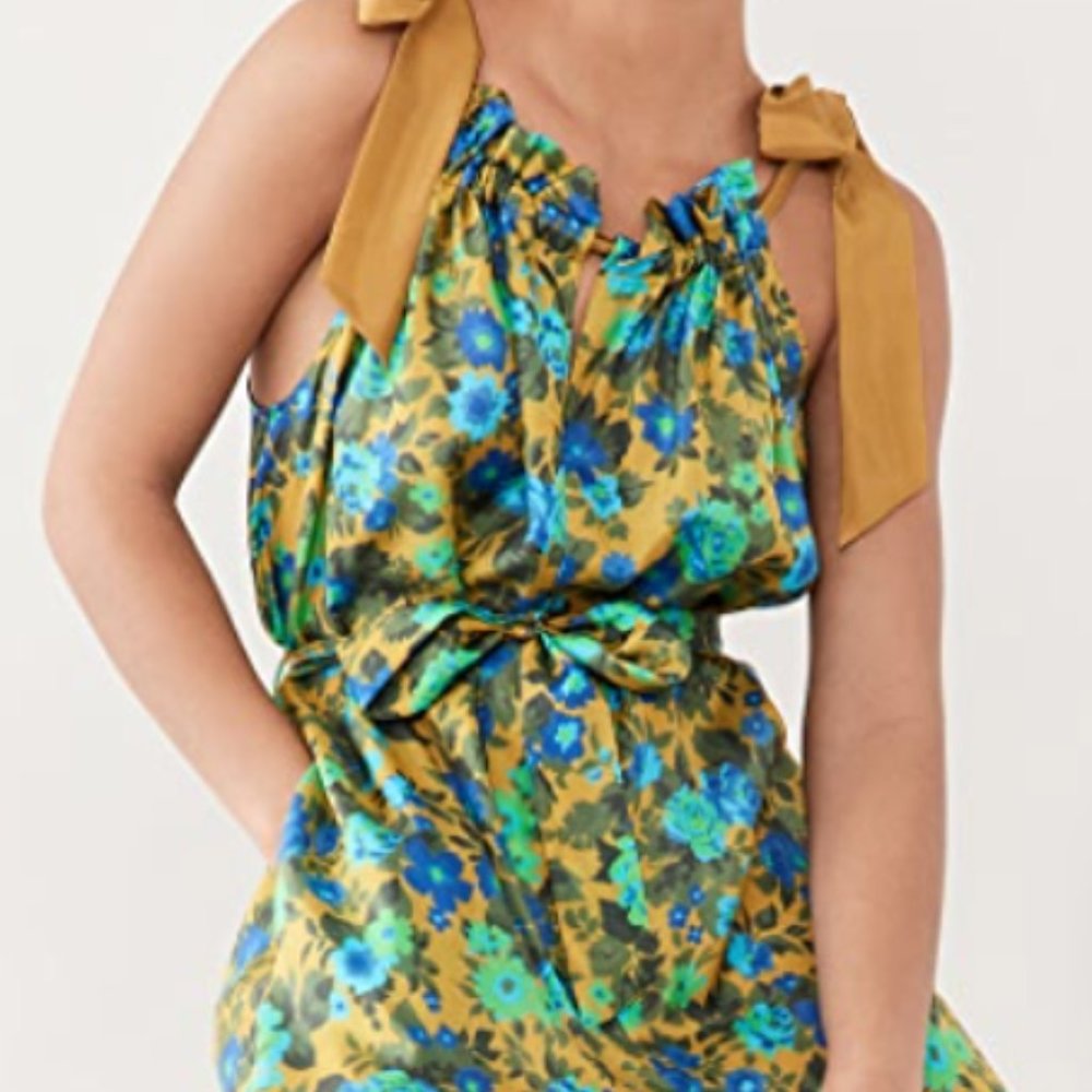 Zimmermann Estelle Tie Jumpsuit 1 100% SILK